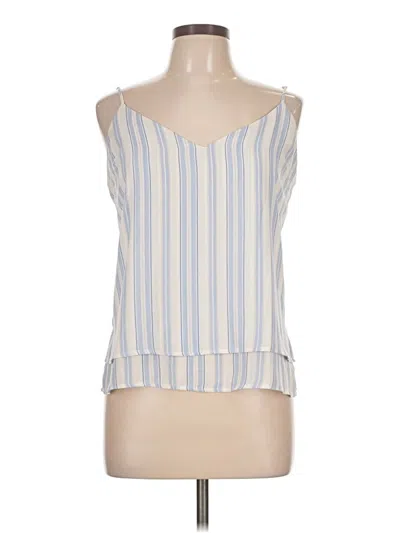 Pre-owned Forever 21 Sleeveless Blouse In White