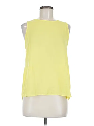 Pre-owned Forever 21 Sleeveless Blouse In Yellow