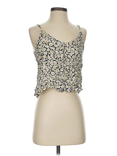 Pre-owned Forever 21 Sleeveless Blouse In Yellow