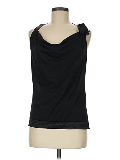Pre-owned Forever 21 Sleeveless Top Black Cowl Neck Tops