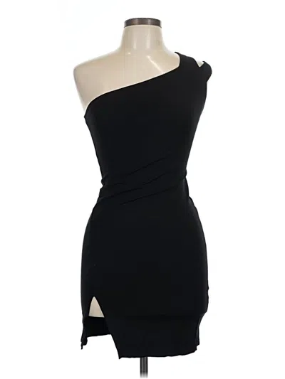 Pre-owned Forever 21 Sleeveless Top Black One Shoulder Neckline Tops