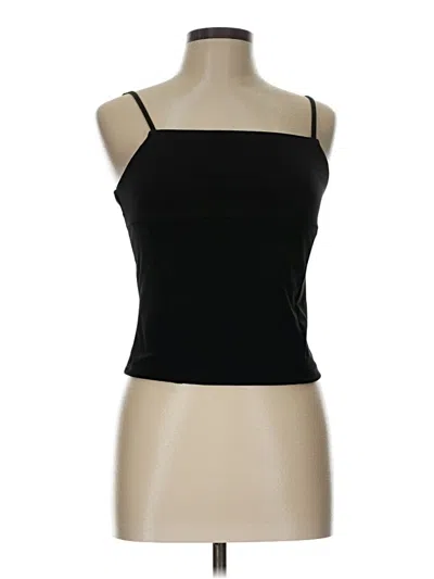Pre-owned Forever 21 Sleeveless Top Black Strapless Neckline Tops