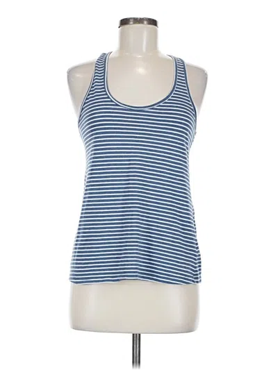 Pre-owned Forever 21 Sleeveless Top Blue Halter Neckline Tops