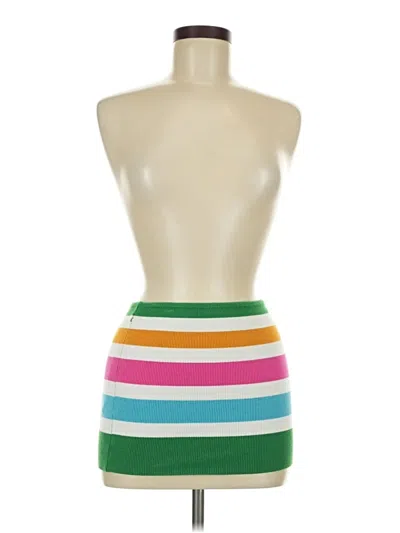 Pre-owned Forever 21 Sleeveless Top Green Strapless Neckline Tops