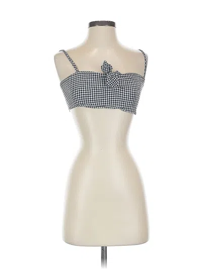 Pre-owned Forever 21 Sleeveless Top Ivory Strapless Neckline Tops In White