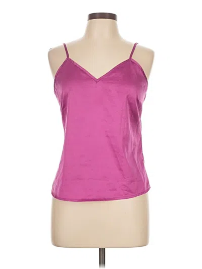 Pre-owned Forever 21 Sleeveless Top Pink Halter Neckline Tops