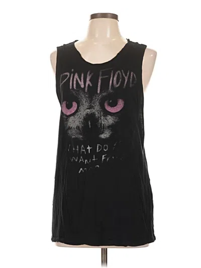 Pre-owned Forever 21 Sleeveless Top Pink Scoop Neck Tops