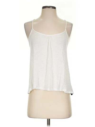 Pre-owned Forever 21 Sleeveless Top White Halter Neckline Tops