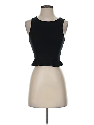 Pre-owned Forever 21 Sleeveless T-shirt In Black
