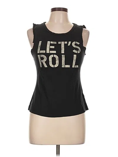 Pre-owned Forever 21 Sleeveless T-shirt In Black