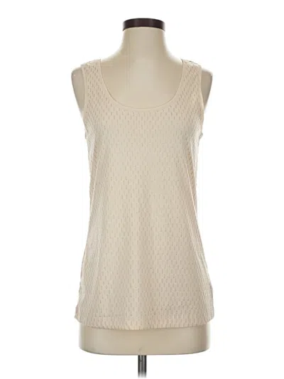 Pre-owned Forever 21 Sleeveless T-shirt In Ivory