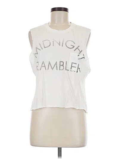 Pre-owned Forever 21 Sleeveless T-shirt In White