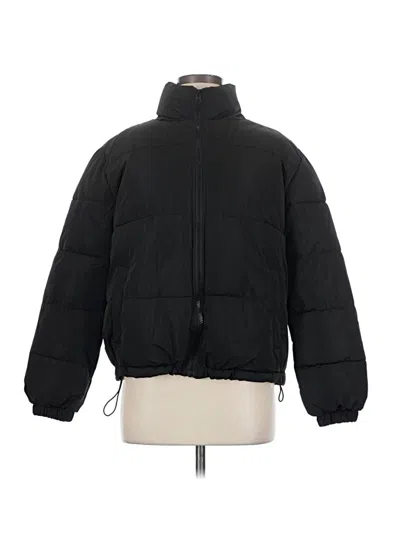 Pre-owned Forever 21 Snow Jacket In Black