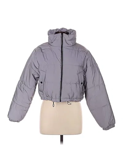 Pre-owned Forever 21 Snow Jacket In Gray