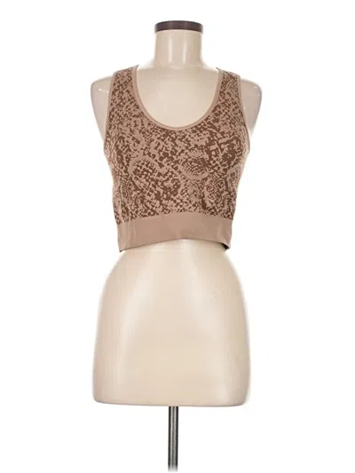 Pre-owned Forever 21 Sports Bra In Brown