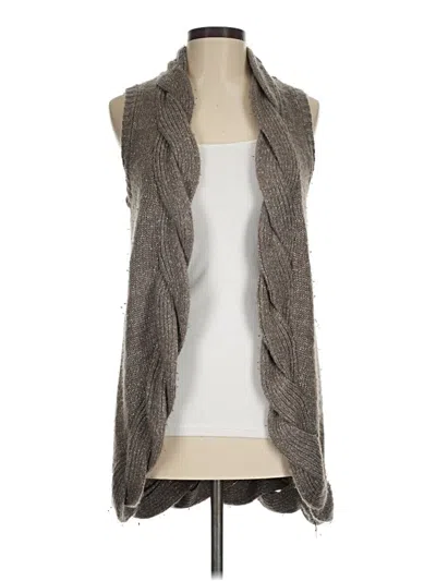 Pre-owned Forever 21 Sweater Vest In Gray