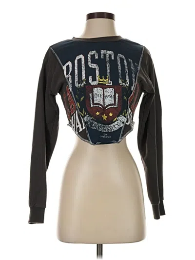 Pre-owned Forever 21 Sweatshirt In Black