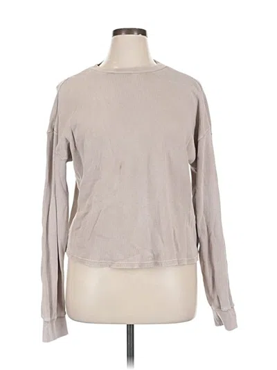 Pre-owned Forever 21 Sweatshirt In Gray