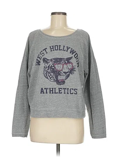 Pre-owned Forever 21 Sweatshirt In Gray