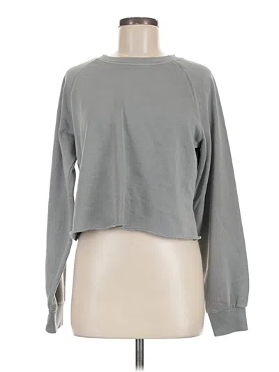 Pre-owned Forever 21 Sweatshirt In Gray
