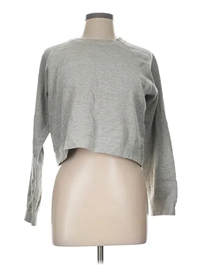 Pre-owned Forever 21 Sweatshirt In Gray