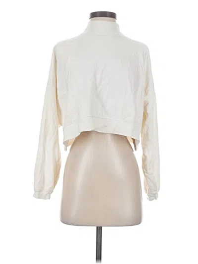 Pre-owned Forever 21 Sweatshirt In Ivory