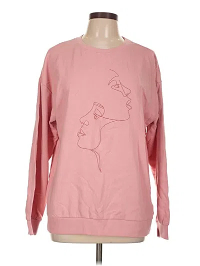 Pre-owned Forever 21 Sweatshirt In Pink