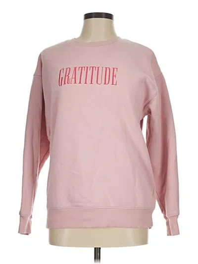Pre-owned Forever 21 Sweatshirt In Pink