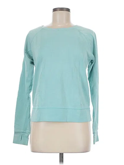 Pre-owned Forever 21 Sweatshirt In Teal