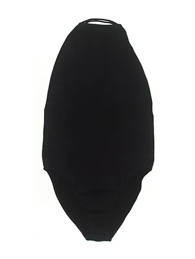 Pre-owned Forever 21 Swimsuit Bottoms In Black