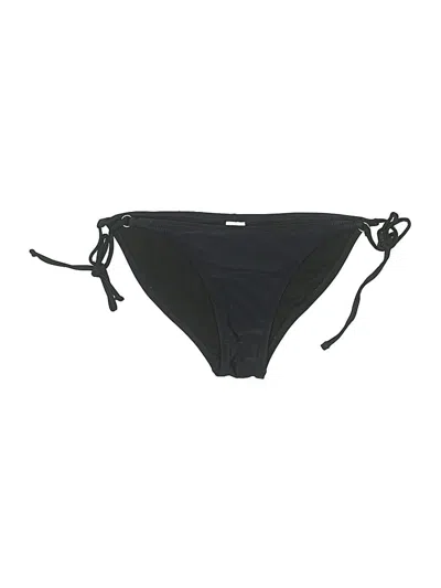 Pre-owned Forever 21 Swimsuit Bottoms In Black