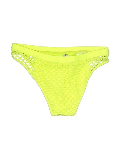 Pre-owned Forever 21 Swimsuit Bottoms In Green