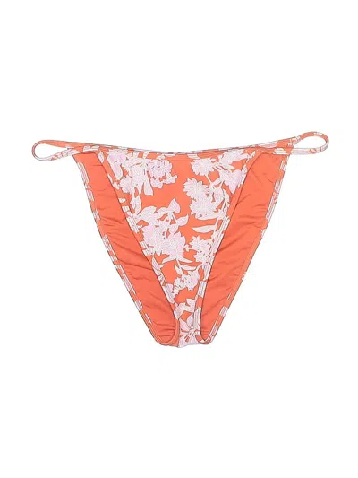 Pre-owned Forever 21 Swimsuit Bottoms In Orange