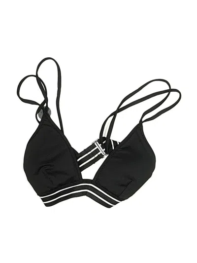 Forever 21 Swimsuit Top Black Swimwear