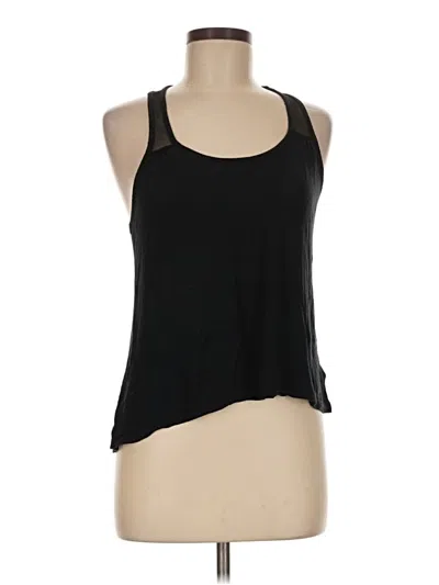 Pre-owned Forever 21 Tank Top Black Halter Neckline Tops