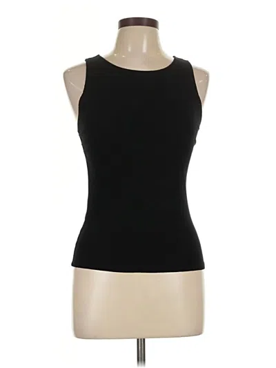 Pre-owned Forever 21 Tank Top Black Halter Neckline Tops