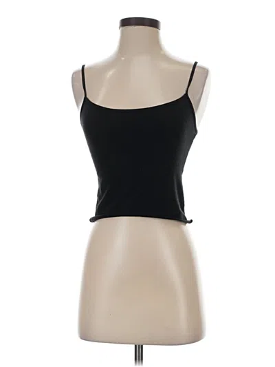 Pre-owned Forever 21 Tank Top Black Strapless Neckline Tops