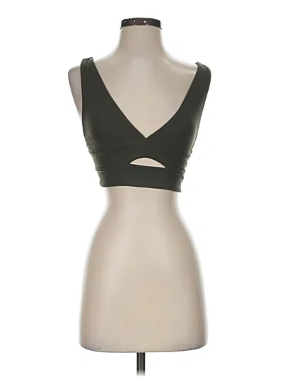 Pre-owned Forever 21 Tank Top Black Strapless Neckline Tops