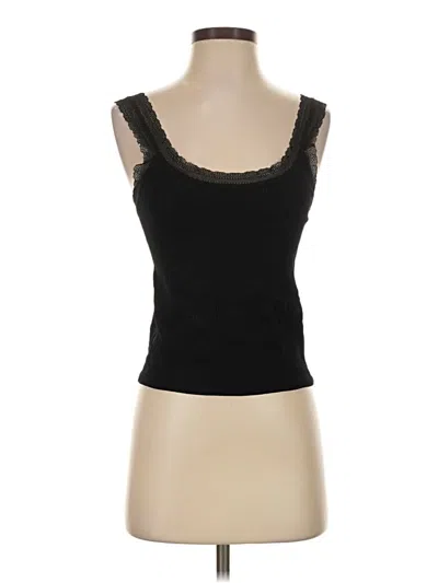 Pre-owned Forever 21 Tank Top Black Strapless Neckline Tops