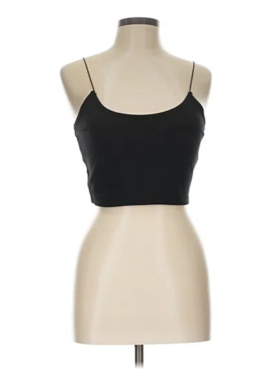 Forever 21 Tank Top Black Strapless Neckline Tops