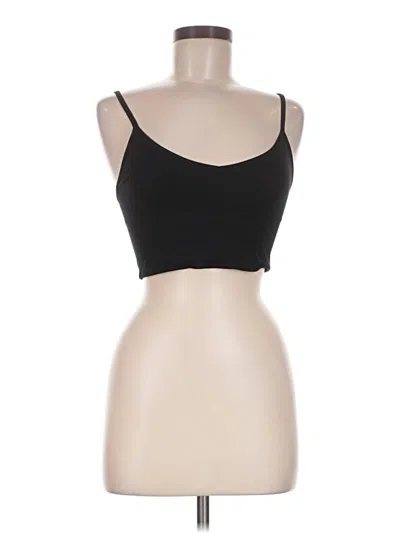 Pre-owned Forever 21 Tank Top Black Strapless Neckline Tops