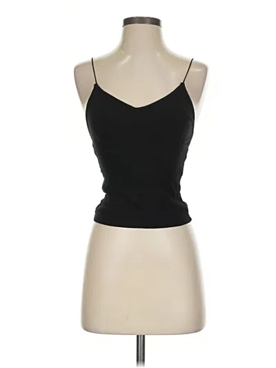 Pre-owned Forever 21 Tank Top Black Strapless Neckline Tops