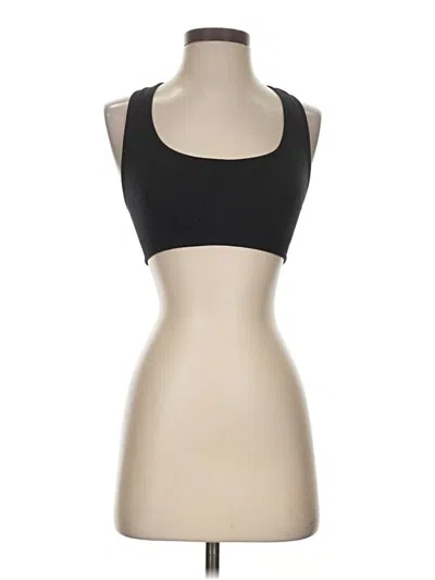 Pre-owned Forever 21 Tank Top Black Strapless Neckline Tops