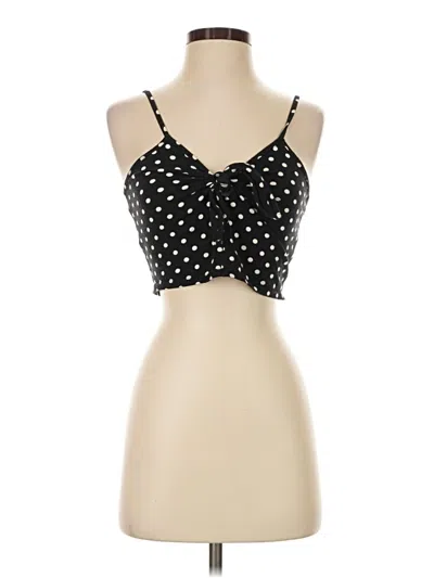 Pre-owned Forever 21 Tank Top Black Strapless Neckline Tops