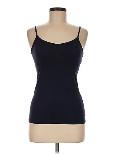 Pre-owned Forever 21 Tank Top Blue Halter Neckline Tops