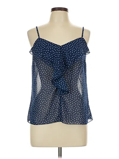 Pre-owned Forever 21 Tank Top Blue Strapless Neckline Tops