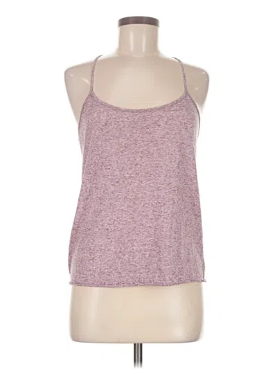 Pre-owned Forever 21 Tank Top Burgundy Halter Neckline Tops
