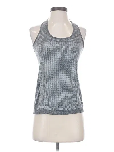 Pre-owned Forever 21 Tank Top Gray Halter Neckline Tops