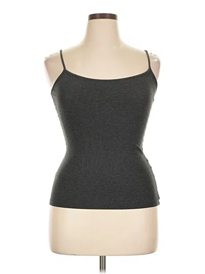 Pre-owned Forever 21 Tank Top Gray Strapless Neckline Tops