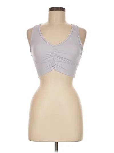 Pre-owned Forever 21 Tank Top Gray Strapless Neckline Tops